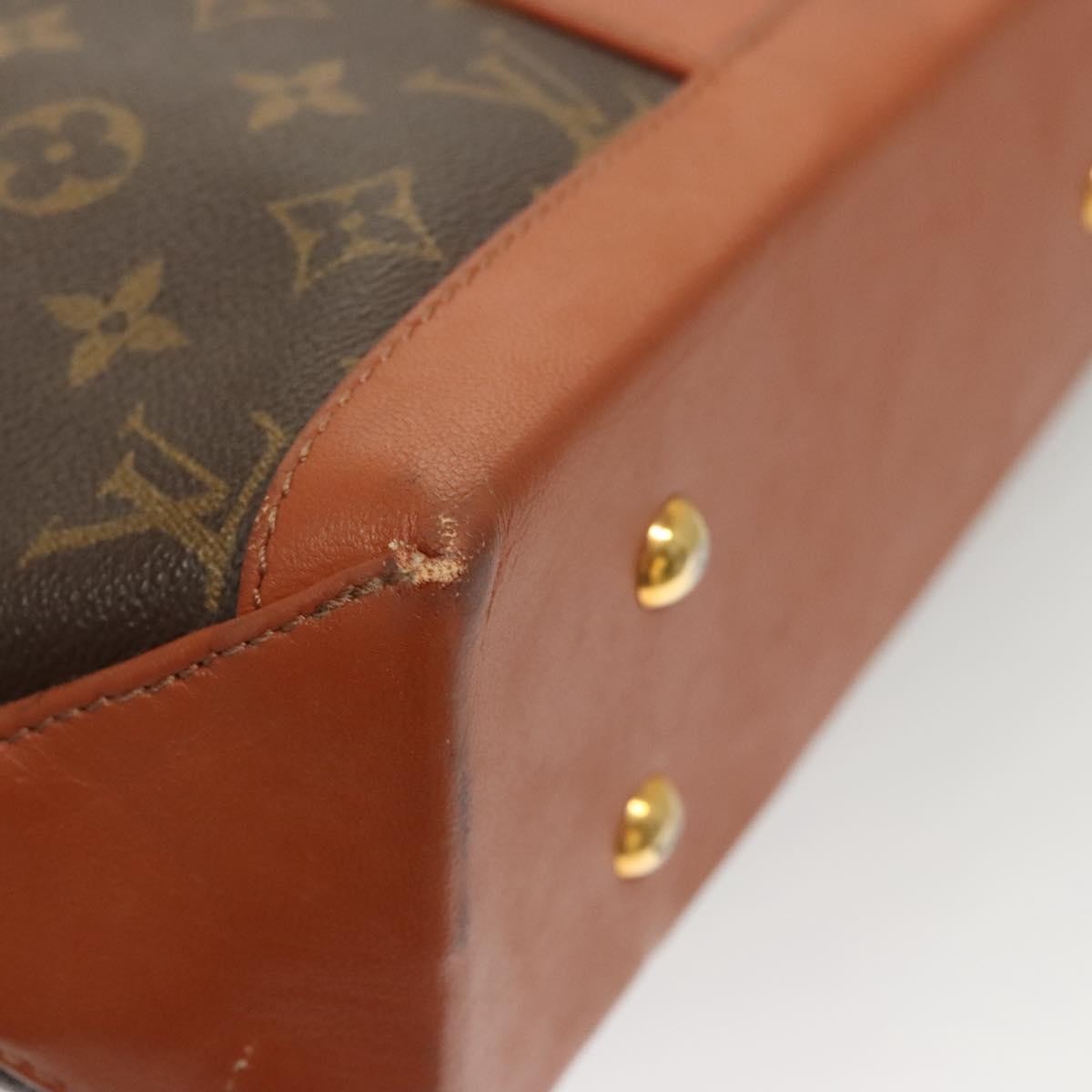 Louis Vuitton LOUIS VUITTON Monogram Sac Weekend PM Hand Bag M42425 LV Authentic BA2696