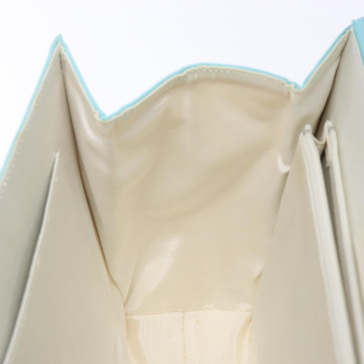 Saint Laurent SAINT LAURENT Shoulder Bag Canvas Light Blue Authentic BA5491