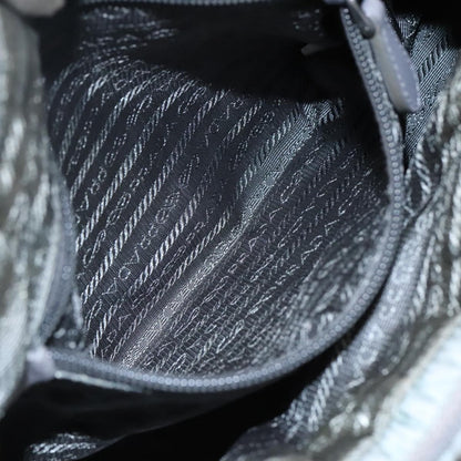 Prada PRADA Hand Bag Nylon 2way Gray Authentic 110159