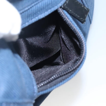 Burberry BURBERRY Blue Label Tote Bag Canvas Blue Authentic ti2869