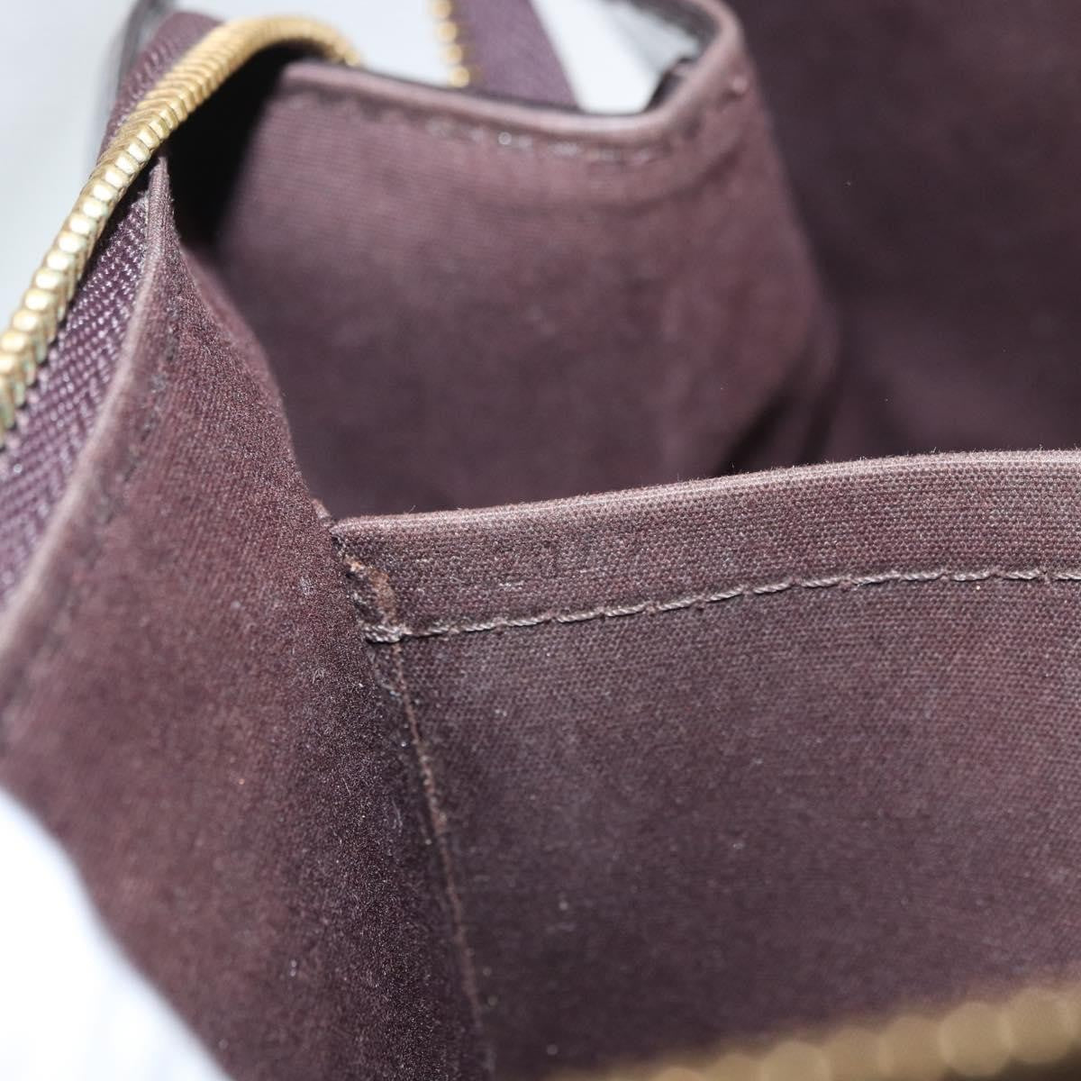 Louis Vuitton LOUIS VUITTON Monogram Vernis Rosewood Avenue Bag Amarante M93510 Authentic 179465