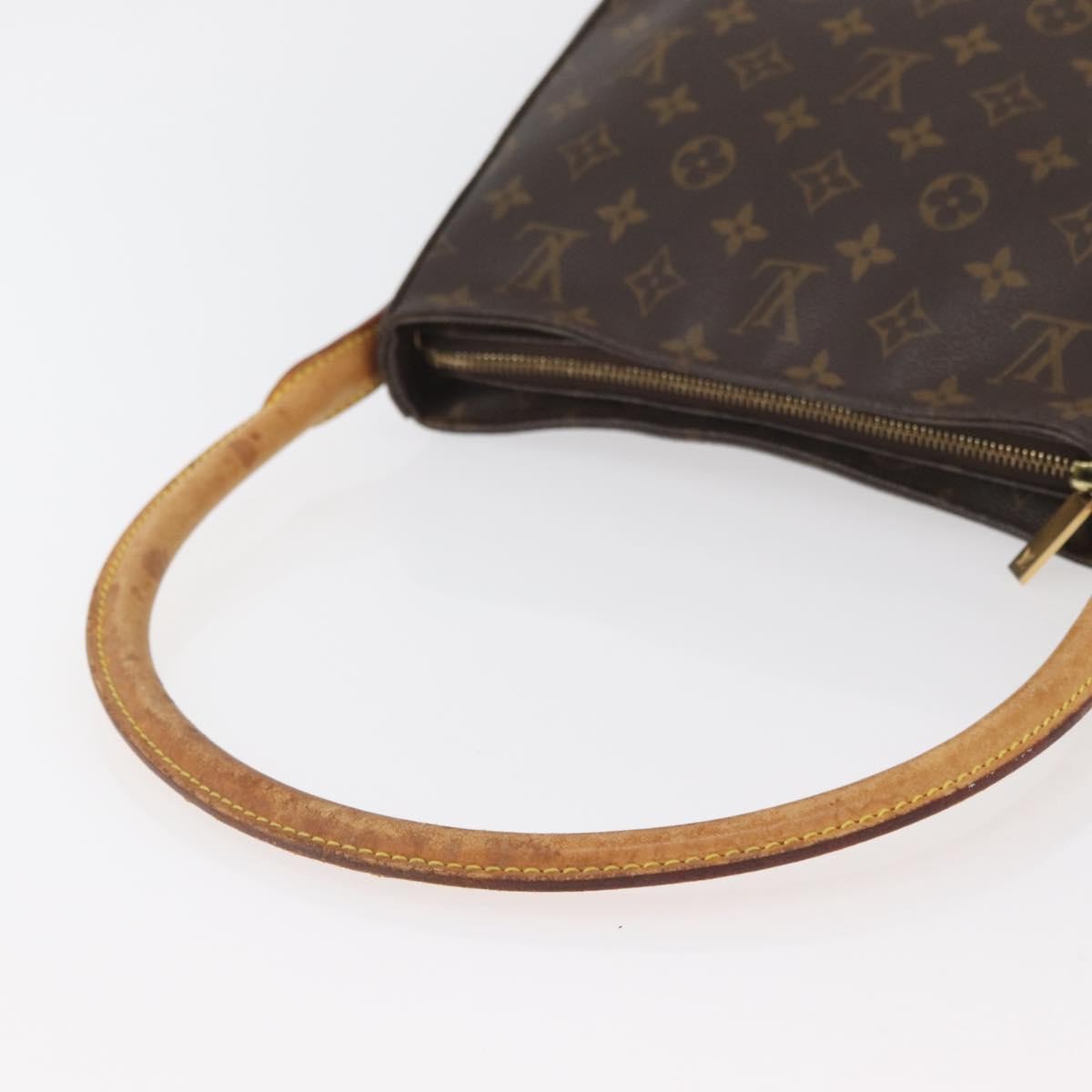 Louis Vuitton LOUIS VUITTON Monogram Looping MM Shoulder Bag M51146 LV Authentic ka3657