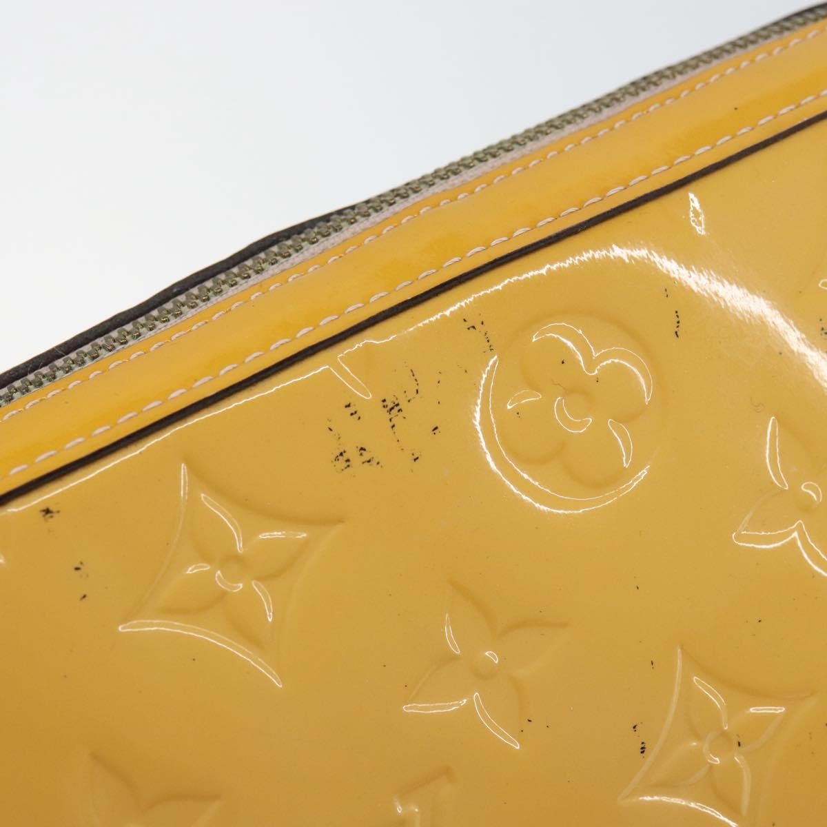 Louis Vuitton LOUIS VUITTON Monogram Vernis Camera Pouch Rose Valerine M64058 LV Authentic BA8067 Bag