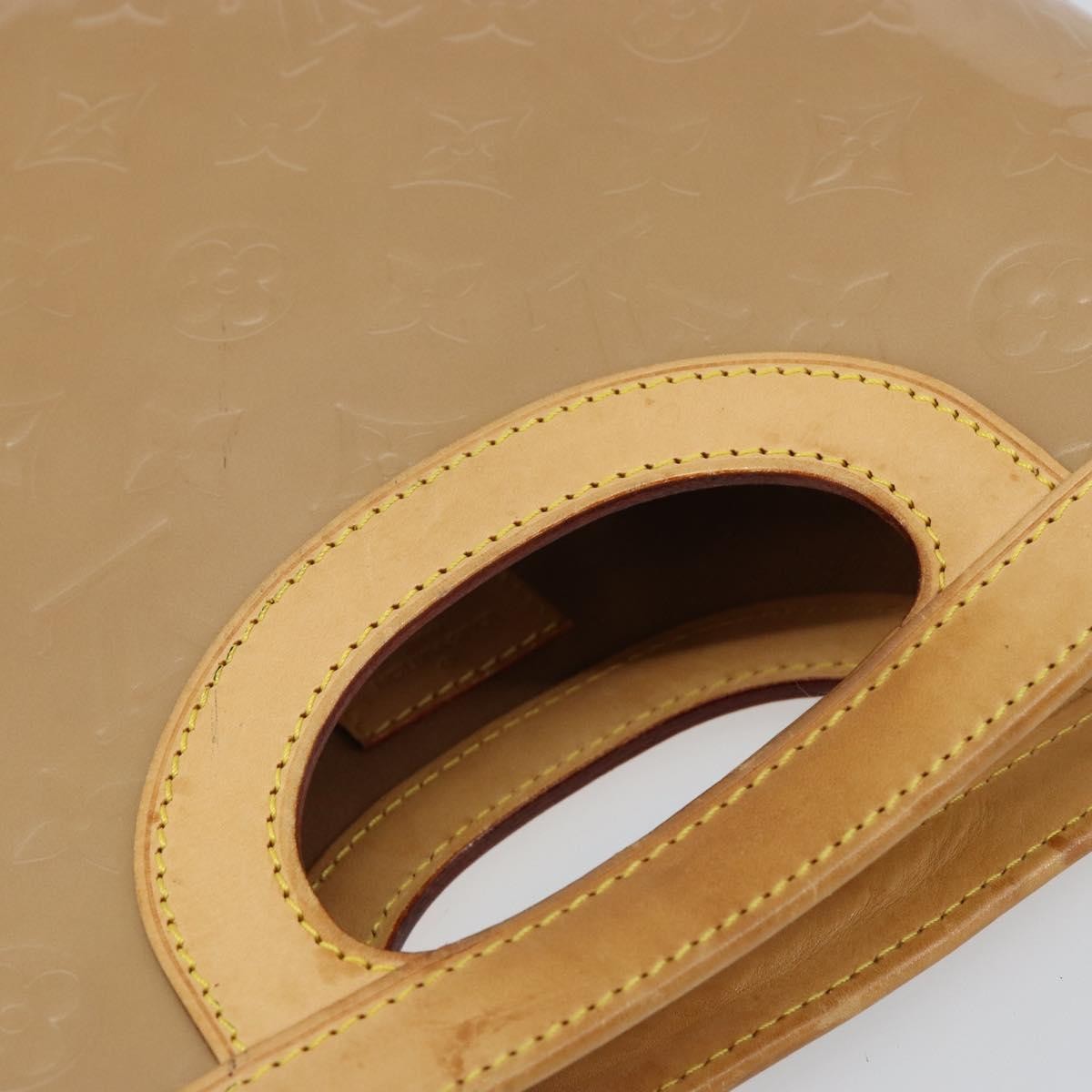 Louis Vuitton LOUIS VUITTON Vernis Stillwood Vertical Hand Bag Noisette M91364 LV Authentic gh952