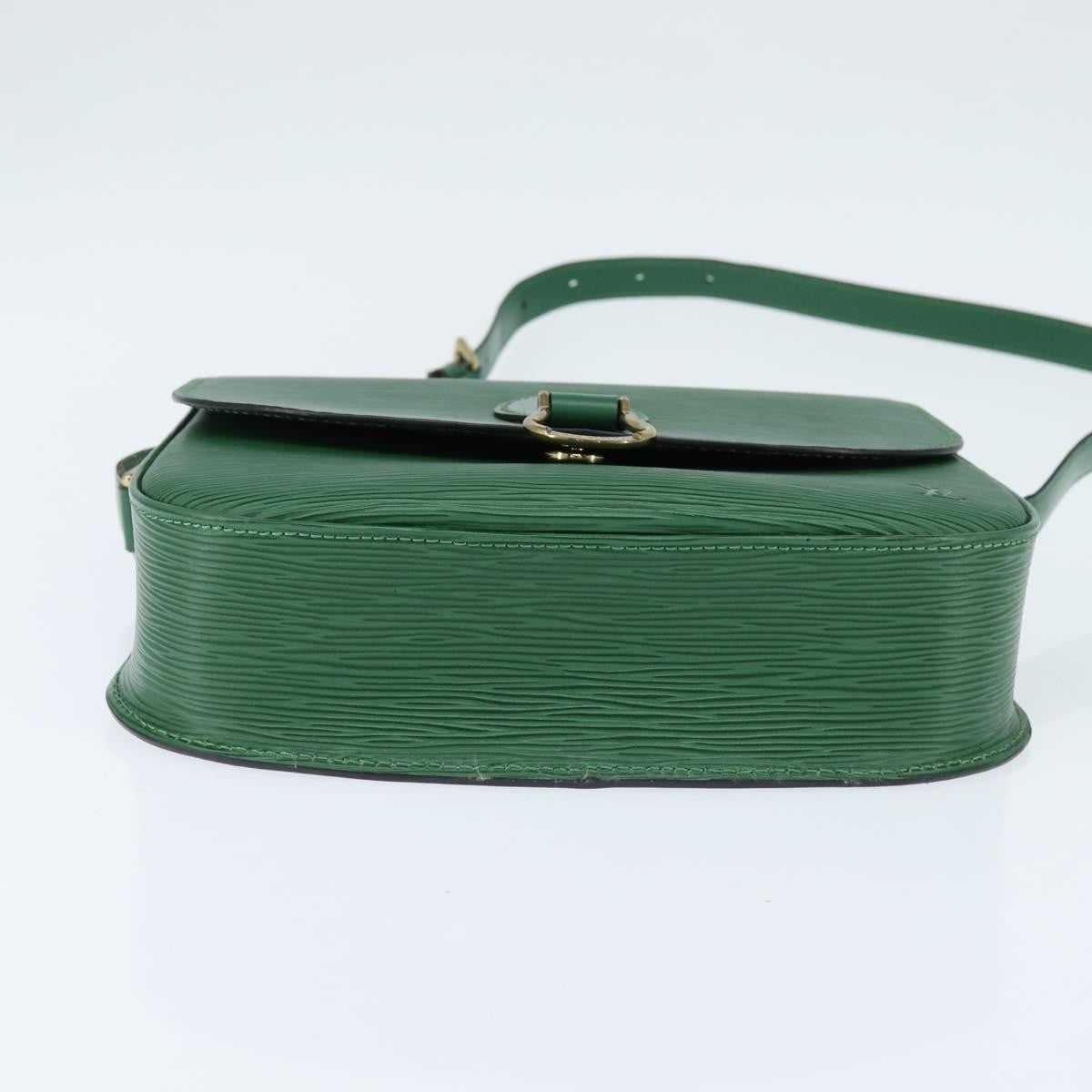 Louis Vuitton LOUIS VUITTON Epi Saint Cloud GM Shoulder Bag Green M52194 LV Authentic 147758