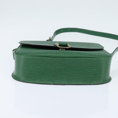 Louis Vuitton LOUIS VUITTON Epi Saint Cloud GM Shoulder Bag Green M52194 LV Authentic 147758