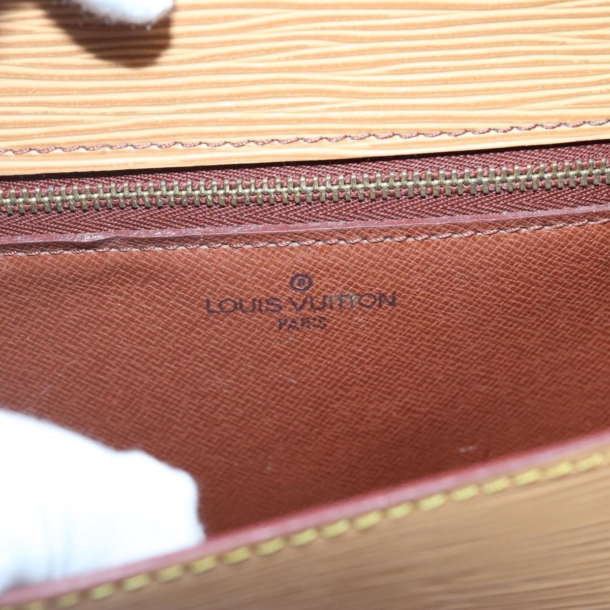 Louis Vuitton LOUIS VUITTON Epi Saint Cloud GM Shoulder Bag Beige M52196 LV Authentic bs26977