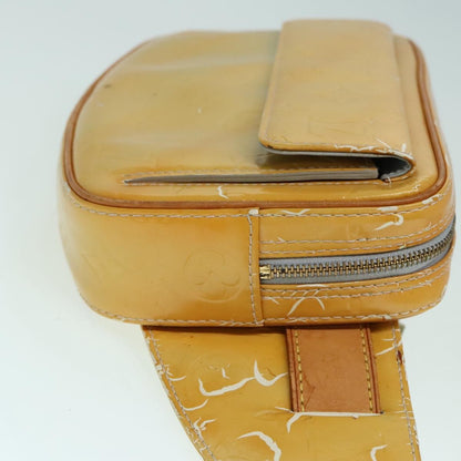Louis Vuitton LOUIS VUITTON Monogram Vernis Fulton Waist bag Gris M91041 LV Authentic 93161