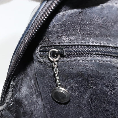 Gucci GUCCI Soho Hand Bag Patent Leather Black Silver 000 1274 0505 Authentic ep14495
