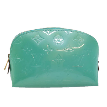 Louis Vuitton LOUIS VUITTON Monogram Vernis Pochette CosmeticPouch Tyu Luco Words Authentic 91172V Bag