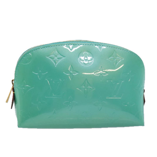 Louis Vuitton LOUIS VUITTON Monogram Vernis Pochette CosmeticPouch Tyu Luco Words Authentic 91172V Bag