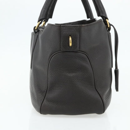 Celine CELINE New Boogie Bag Hand Bag Leather Brown Gold Authentic 179282A