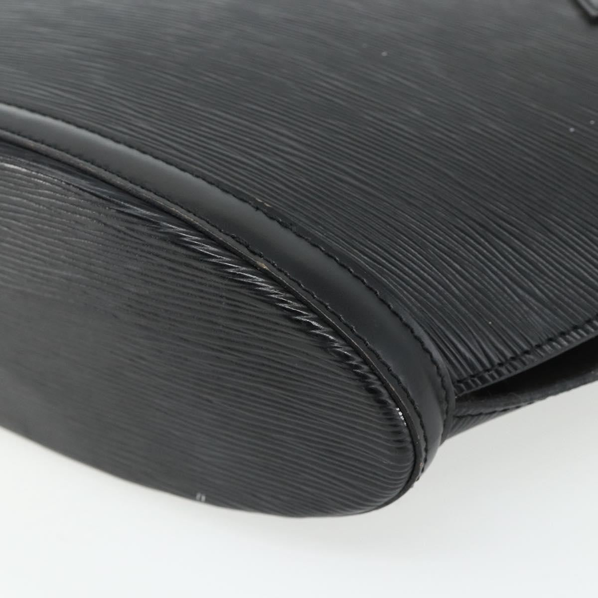 Louis Vuitton LOUIS VUITTON Epi Saint Jacques Hand Bag Black M52272 LV Authentic 175051