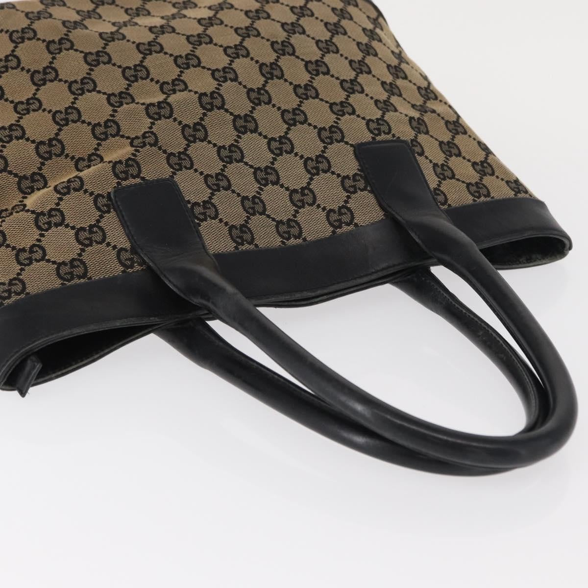 Gucci GUCCI GG Canvas Tote Bag Navy 002 1119 1705 Authentic ep12380