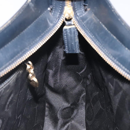 Salvatore Ferragamo Salvatore Ferragamo Shoulder Bag Leather Black Gold Authentic bs25932