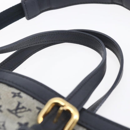 Louis Vuitton LOUIS VUITTON Monogram Mini Fran?oise Tote Bag 2way Blue M92208 LV Authentic 151081
