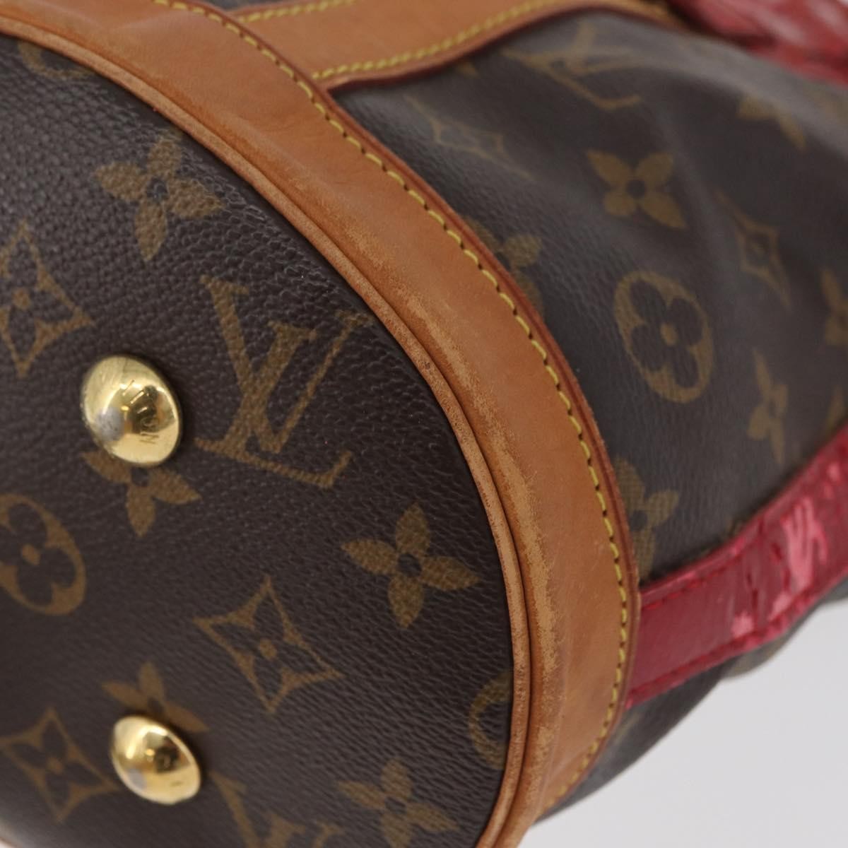 Louis Vuitton LOUIS VUITTON Monogram Ruby Neo bucket Tote Bag M95613 LV Authentic 149145