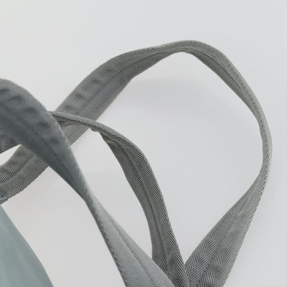 Prada PRADA Backpack Nylon Light Blue Silver Authentic BA9058 Bag