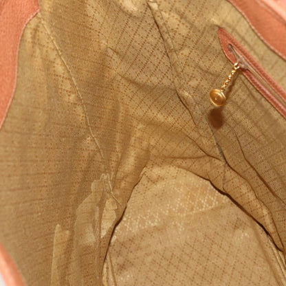 Gucci GUCCI Tote Bag Suede Brown Gold 002 58 0233 Authentic YKZ146
