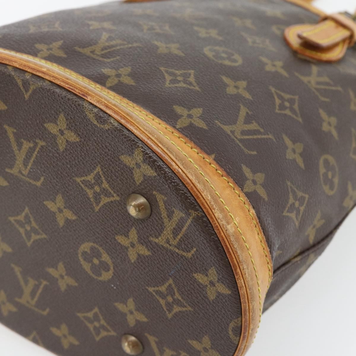 Louis Vuitton LOUIS VUITTON Monogram Bucket PM Shoulder Bag M42238 LV Authentic bs35325