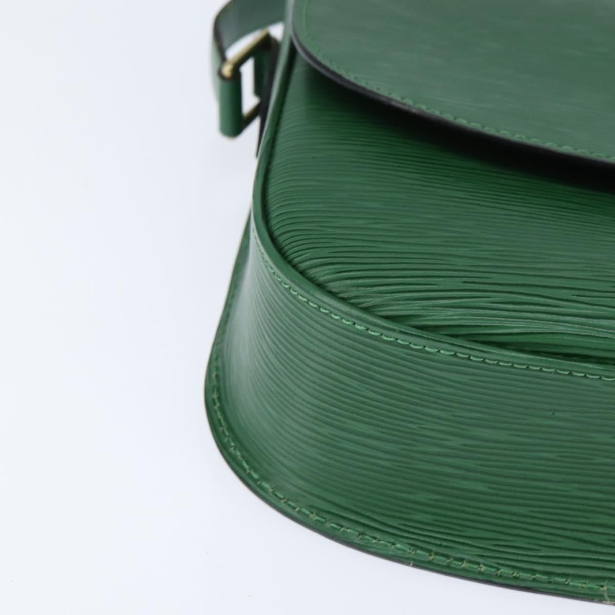Louis Vuitton LOUIS VUITTON Epi Saint Cloud GM Shoulder Bag Green M52194 LV Authentic 147758