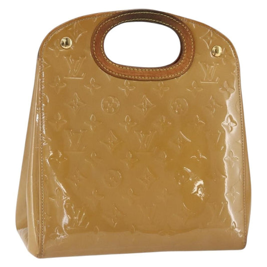 Louis Vuitton LOUIS VUITTON Monogram Vernis Maple Drive Bag Noisette M91376 LV Authentic 169608