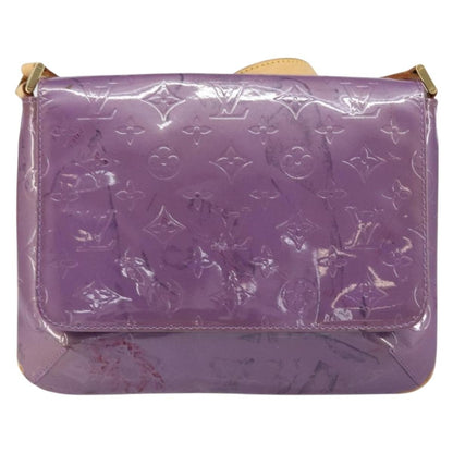Louis Vuitton LOUIS VUITTON Monogram Vernis Thompson Street Bag Viole M91095 LV Authentic 161428