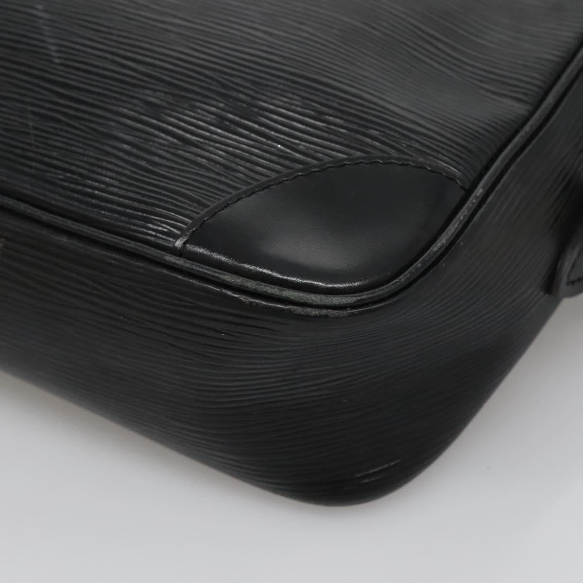 Louis Vuitton LOUIS VUITTON Epi Trocadero 27 Shoulder Bag Black M52312 LV Authentic 136635