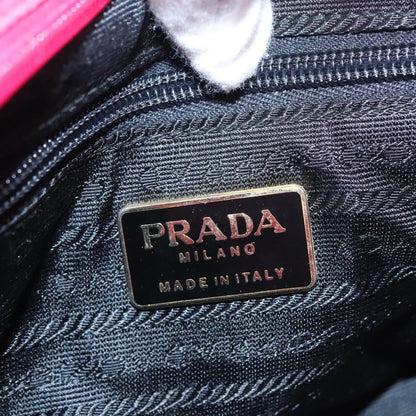 Prada PRADA Hand Bag Nylon Pink Authentic 109805