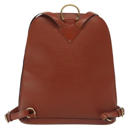 Louis Vuitton LOUIS VUITTON Epi Coblanc Shoulder Bag Brown M52293 LV Authentic BA4973