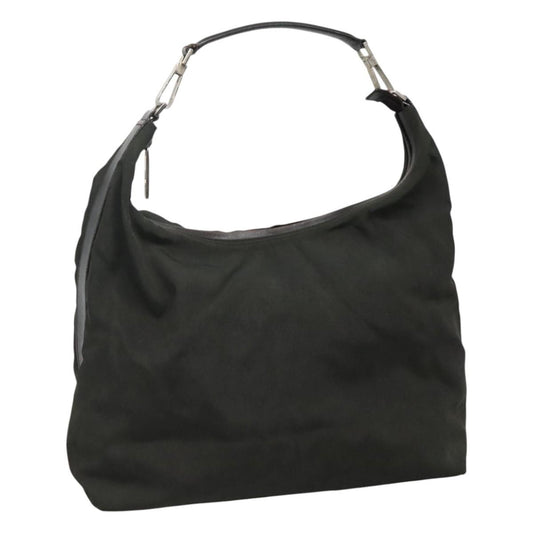 Gucci GUCCI Shoulder Bag Canvas Khaki Authentic ti2779