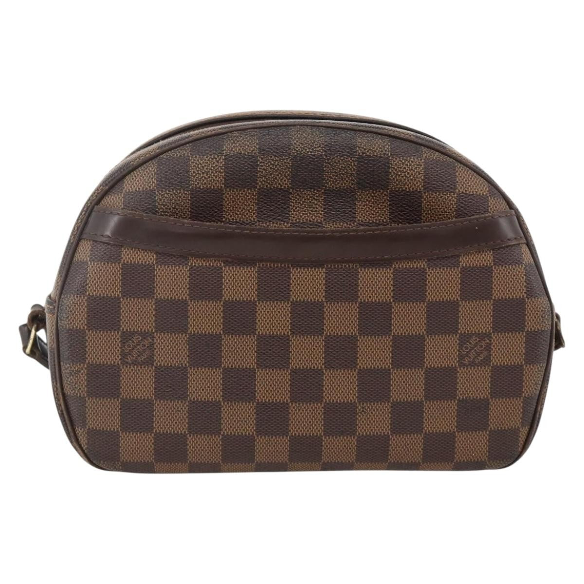 Louis Vuitton LOUIS VUITTON Damier Ebene Blois Shoulder Bag SPO N48095 LV Authentic BAZ671