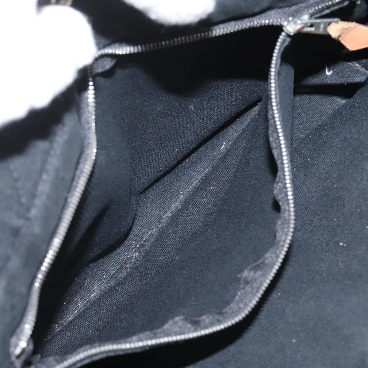 Hermès Hermès HERMES Fourre Tout PM Hand Bag Canvas Black Authentic ti2733