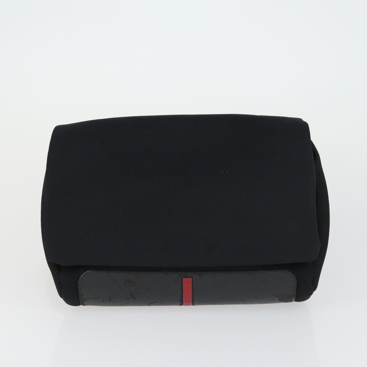 Prada PRADA Shoulder Bag Nylon 3 Set Black Authentic 165126