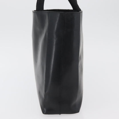 Prada PRADA Hand Bag Leather Black Silver Authentic 169378