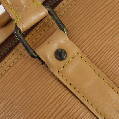 Louis Vuitton LOUIS VUITTON Epi Keepall 50 Boston Bag Beige M42941 LV Authentic hk3136