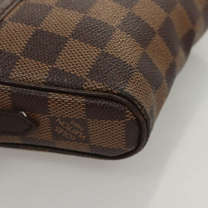 Louis Vuitton LOUIS VUITTON Damier Ebene Pochette Ipanema Shoulder Bag N51296 LV Authentic 120073