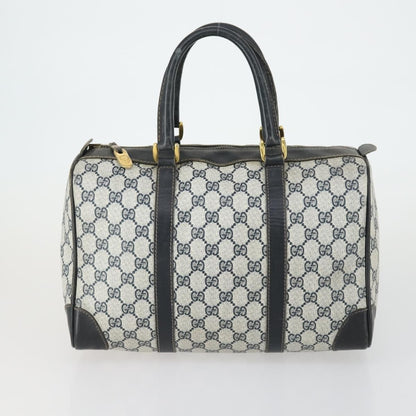 Gucci GUCCI GG Supreme Web Sherry Line Bag PVC Nylon 4 Set Beige Navy Authentic mr1719