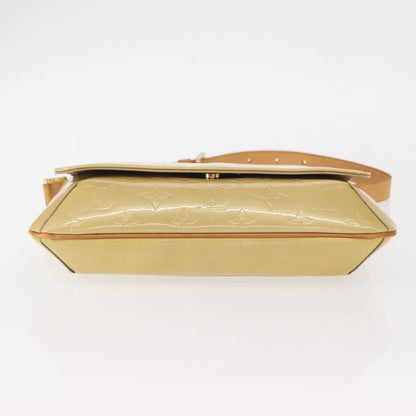 Louis Vuitton LOUIS VUITTON Monogram Vernis Thompson Street Bag Beige M91301 LV Authentic 156991