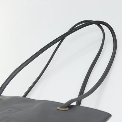 Fendi FENDI Shoulder Bag Leather Black Authentic 124503