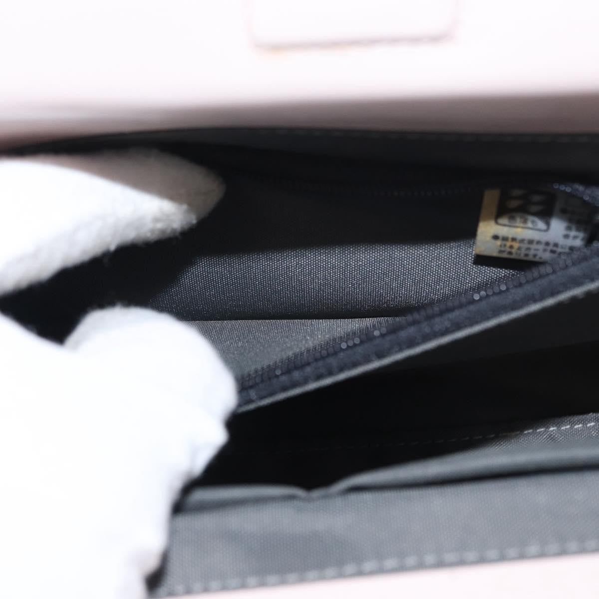 Givenchy GIVENCHY Hand Bag Leather Pink Silver Authentic bs30997
