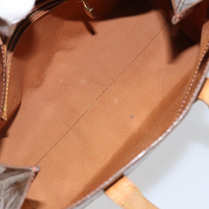 Louis Vuitton LOUIS VUITTON Monogram Vernis Reade PM Hand Bag Bronze M91146 LV Authentic BA6257