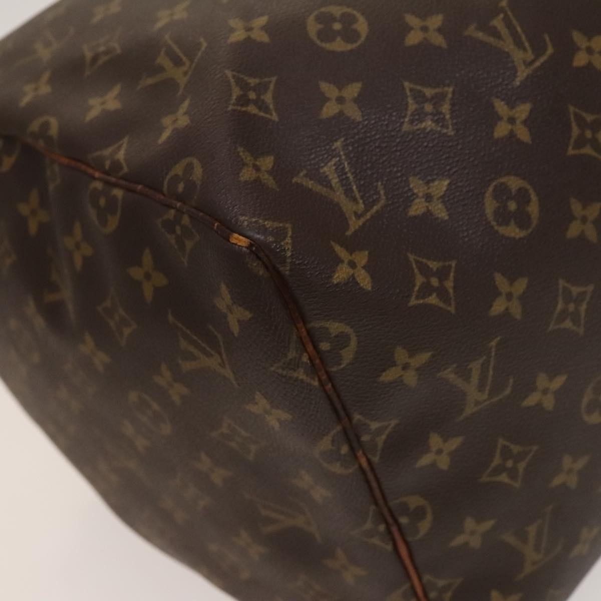 Louis Vuitton LOUIS VUITTON Monogram Keepall 55 Boston Bag M41424 LV Authentic 131773