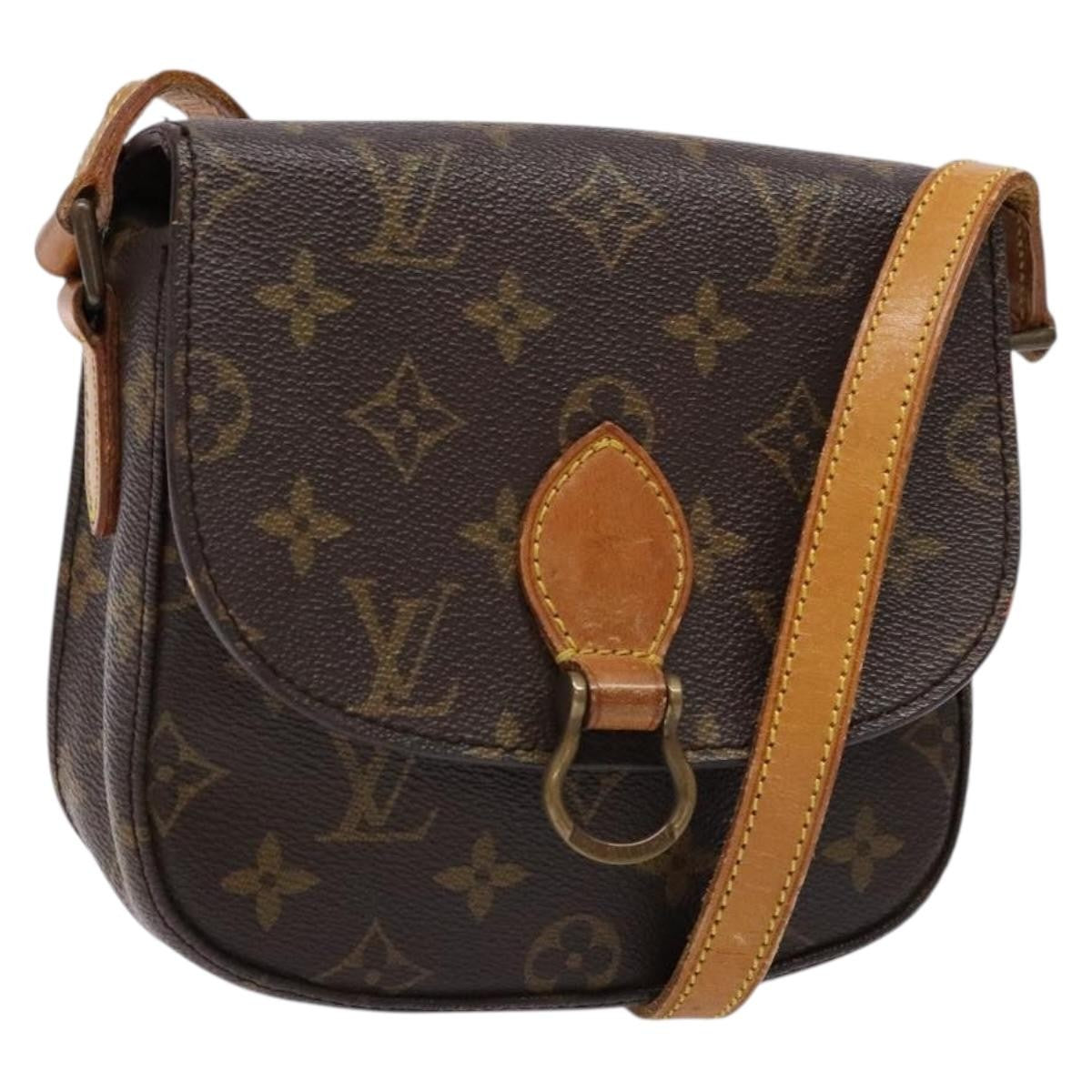 Louis Vuitton LOUIS VUITTON Monogram Saint Cloud PM Shoulder Bag M51244 LV Authentic ep10227