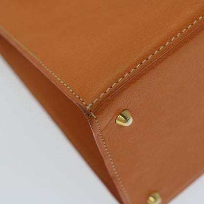 MORABITO MORABITO Scalar 28 Hand Bag Leather Orange Authentic am5465