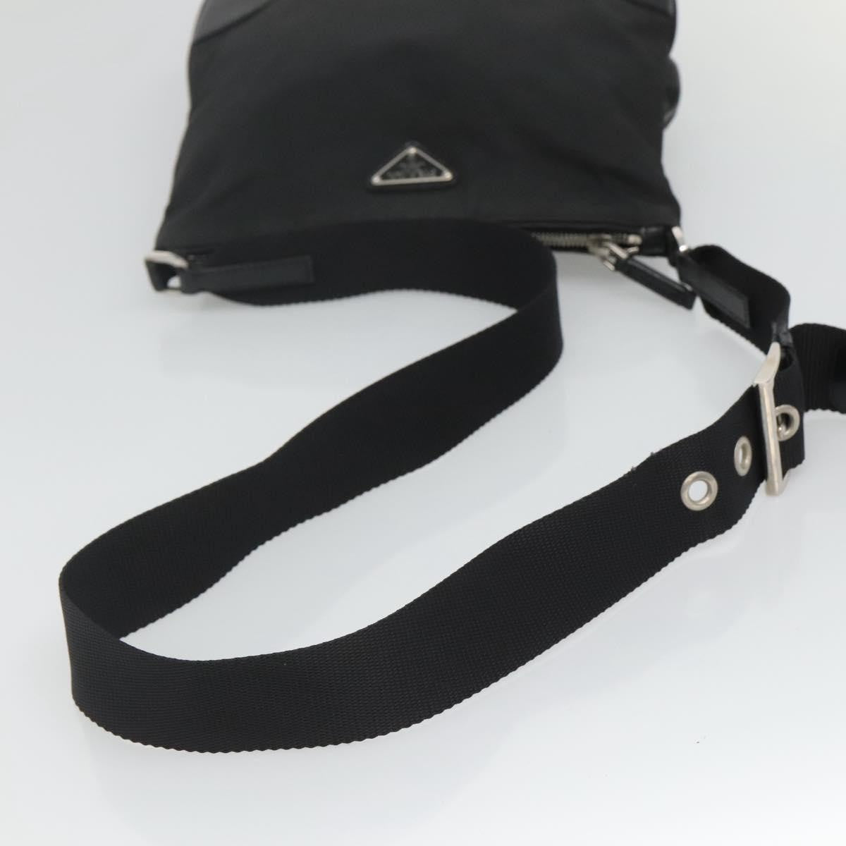Prada PRADA Shoulder Bag Nylon Black Authentic 119572