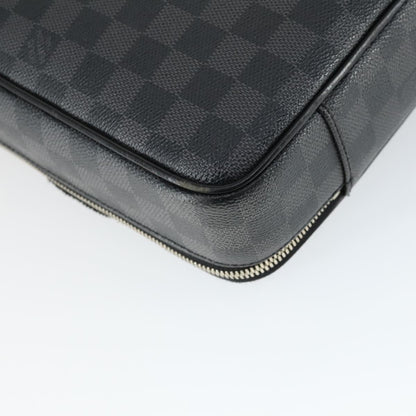 Louis Vuitton LOUIS VUITTON Damier Grafitte Steve Business Bag 2way N58030 LV Authentic ka2281