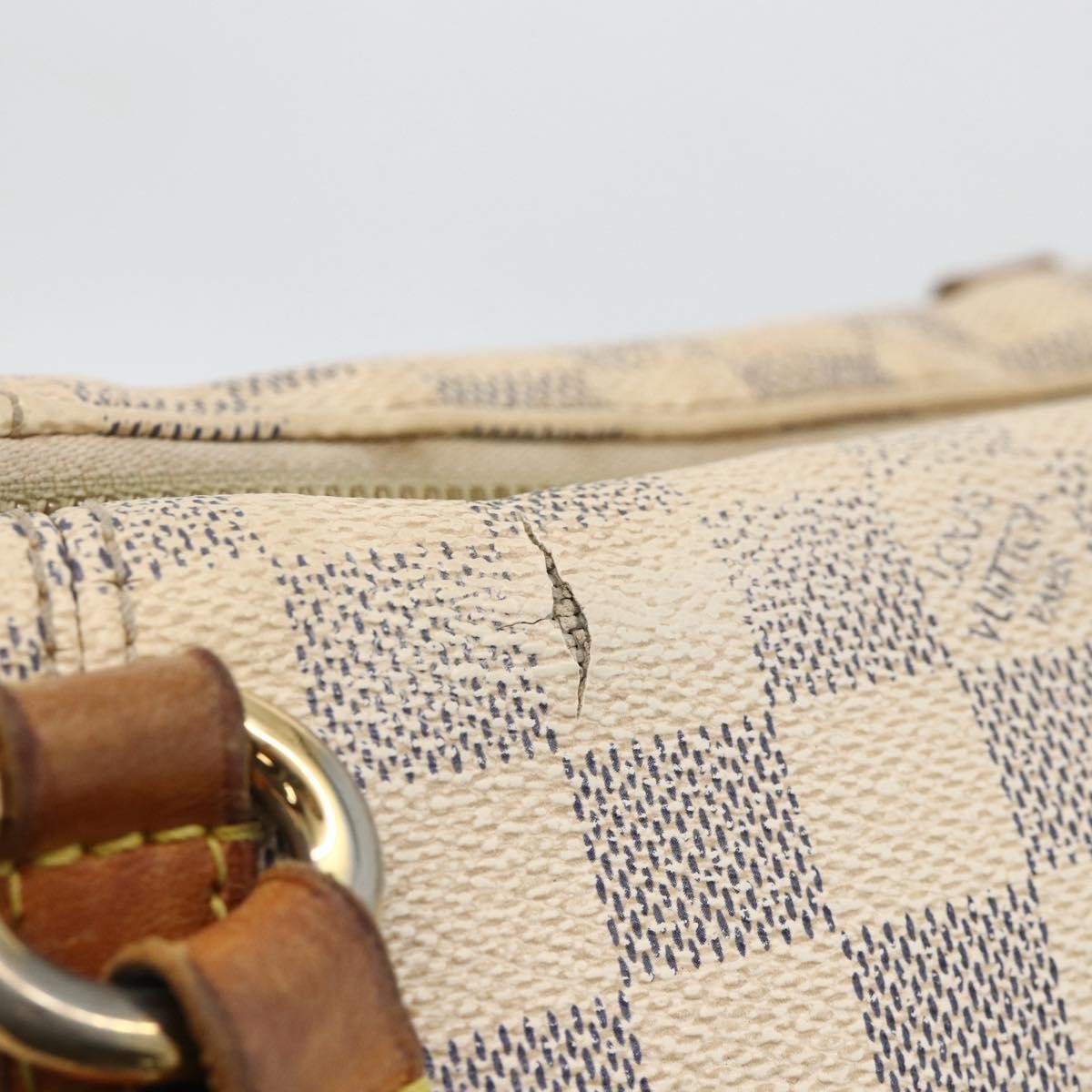 Louis Vuitton LOUIS VUITTON Damier Azur Totally PM Tote Bag N41280 LV Authentic BA11922