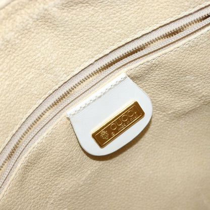 Gucci GUCCI Micro GG Supreme Boston Bag PVC 2way White Gold 002 123 0167 Authentic BA6571