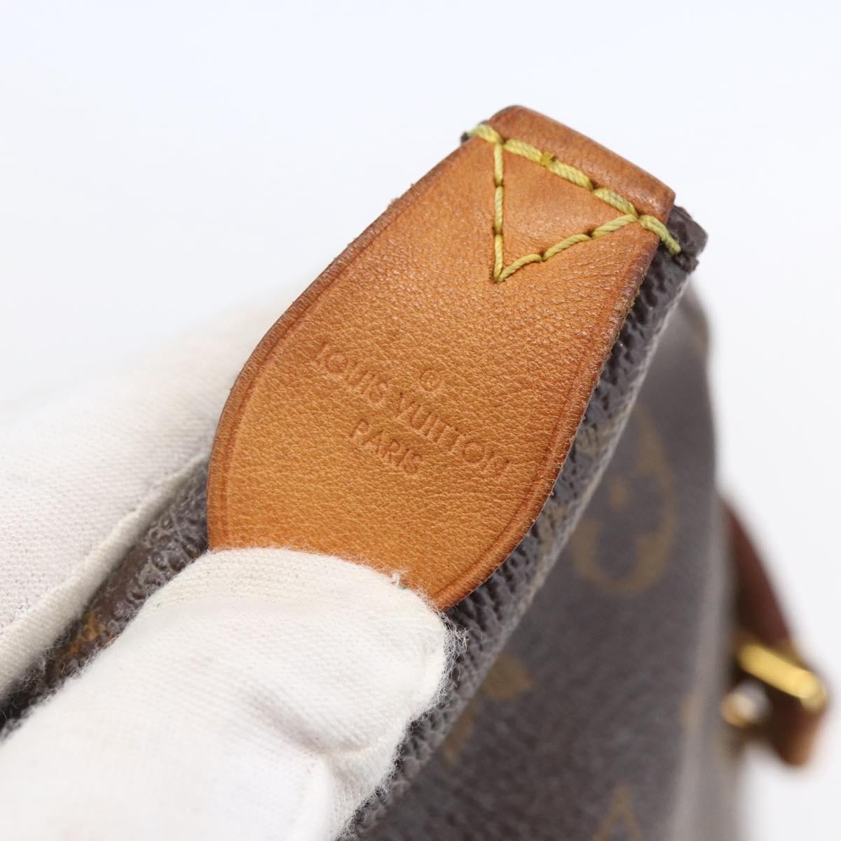 Louis Vuitton LOUIS VUITTON Monogram Jena MM Tote Bag M42267 LV Authentic BA8316